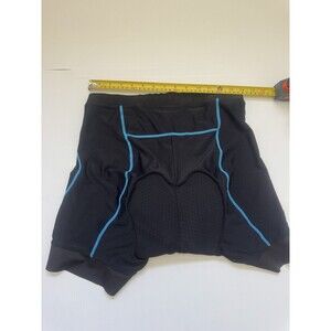 Souke Sports Cycling Padded Bike Shorts Men’s XL Black Blue Gel Bicycle